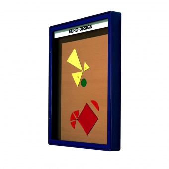 Info-Wandvitrine, 107 cm hoch, 107x6,5 cm (B/T), Rückwand Stoff, Info-Wandvitrine, 107 cm hoch, 107x6,5 cm (B/T), Rückwand Stoff,
